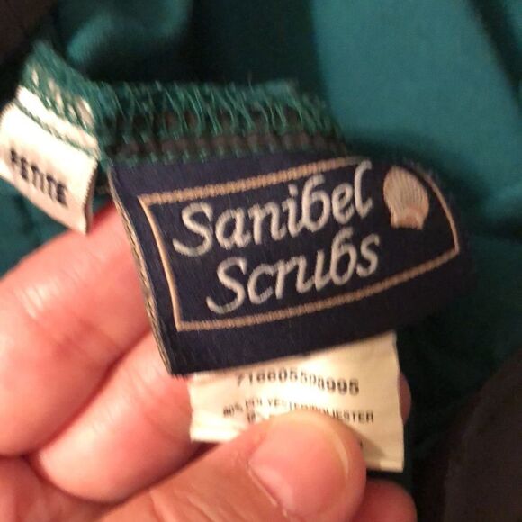 Sanibel Scrubs SP Green Scrub Pants - Picture 10 of 13